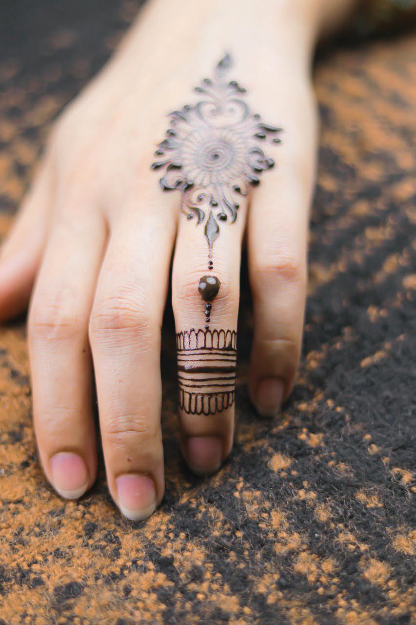 Arabic Mehndi Designs on hand