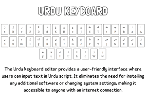 urdu keyboard layout