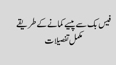 فیس بک سے پیسے کمانے کے طریقے