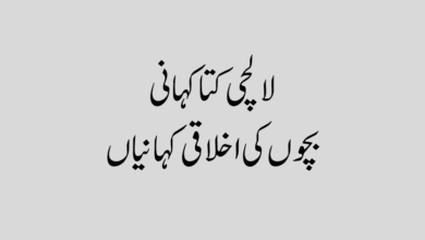 Lalchi kutta story in urdu لالچی کتا کہانی