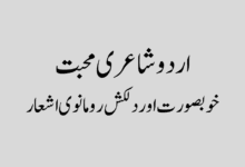 اردو شاعری محبت