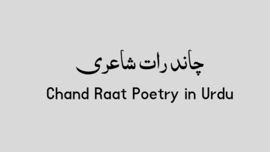 Chand Raat Poetry in Urdu Chand Raat Poetry in Urdu - چاند رات شاعری