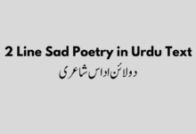 2 Line Sad Poetry in Urdu Text 2 Line Sad Poetry in Urdu Text